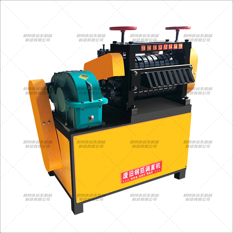 12-18型廢舊鋼筋調直機(圖1) 12-18型廢舊鋼筋調直機(圖1)