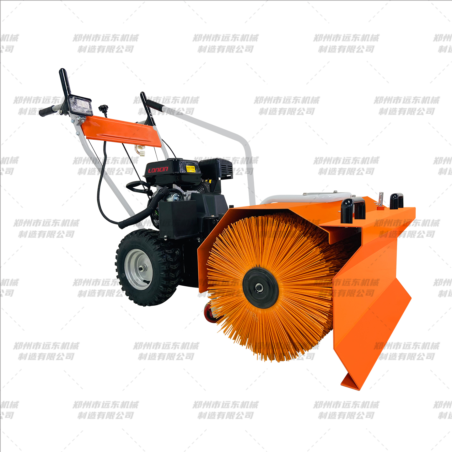 6.5馬力電啟動手推式掃雪機(圖1) 6.5馬力電啟動手推式掃雪機(圖1)